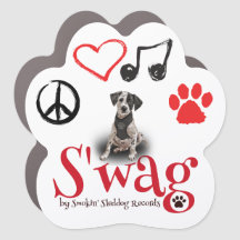 S'wag Car Magnet with Little Jack emblem