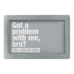 SWAG custom belt buckle