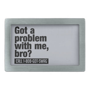 SWAG custom belt buckle