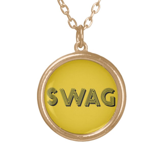 SWAG custom necklace (Front)