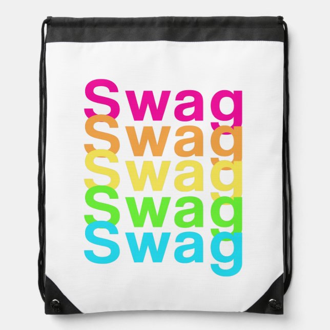 Swag Drawstring Bag (Front)