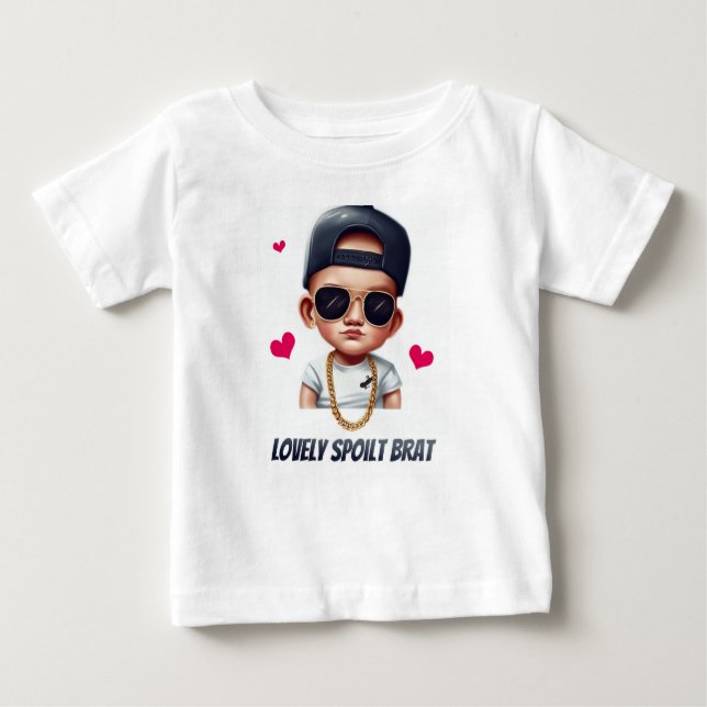 Swag King Junior Baby T-Shirt (Front)