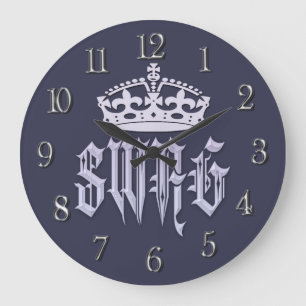 SWAG LARGE CLOCK