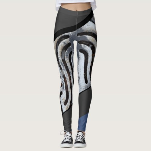 Swag On Fire Black Out Urban Vibe Leggings Yotigo