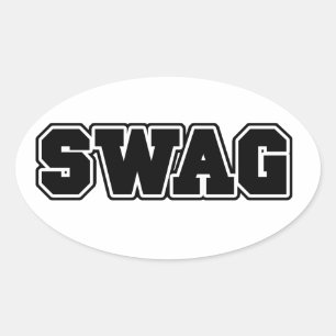 Swag Oval Sticker