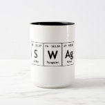 SWAg Periodic Table Element Word Chemistry Symbol Two-Tone Coffee Mug