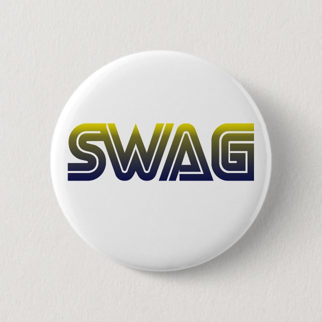 Swag Pinback Button (Front)
