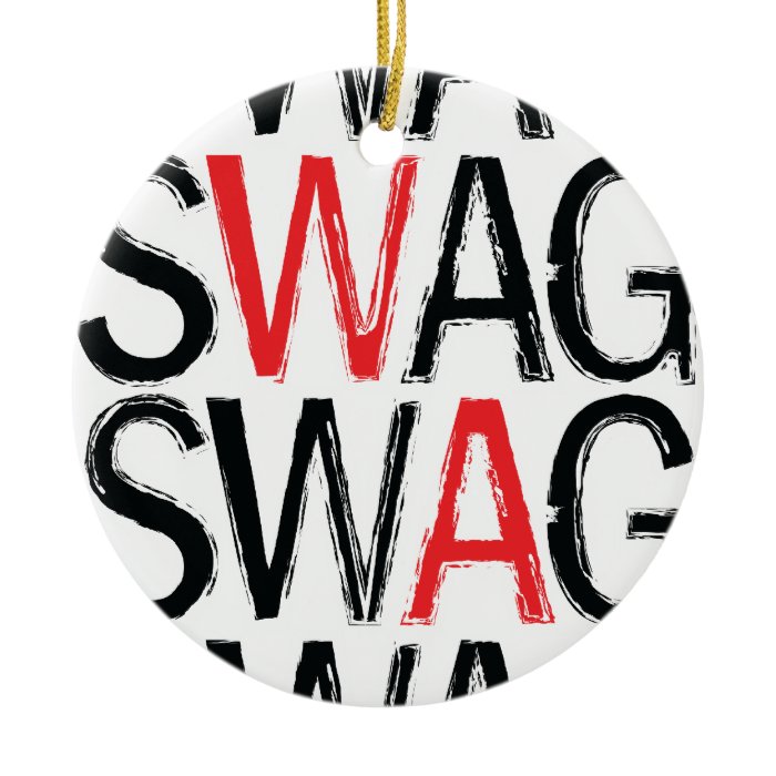 Swag   Red Christmas Tree Ornaments