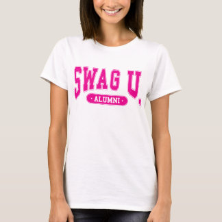 SWAG University Alumni Tee w/ Pink logo