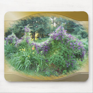 Swaged Clematis ~ mousepad