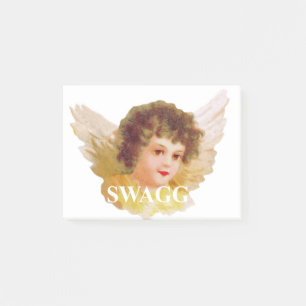 swagg angel cherub post-it notes