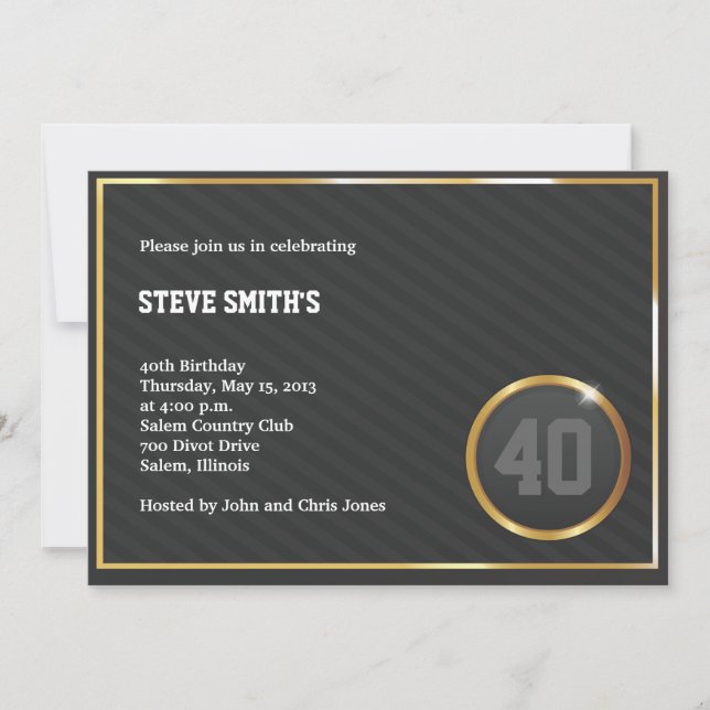 Swagger Party Invitation (Front)