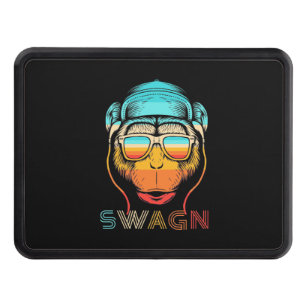 Swagn Retro Monkey Hitch Cover