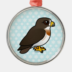 Swainson's Hawk Premium circle Ornament