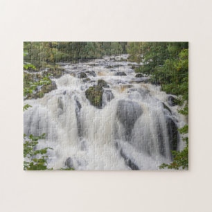 Swallow Falls, Betws y Coed, Wales Jigsaw Puzzle