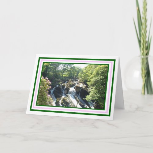 Swallow Falls Greetings Card