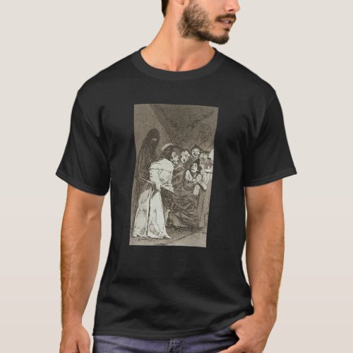 Swallow It Dog Francisco Goya T_Shirt