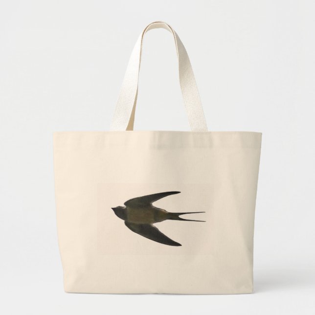 Swallow Large Tote Bag (Front)