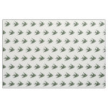 Swallow (Letterpress Style) Fabric