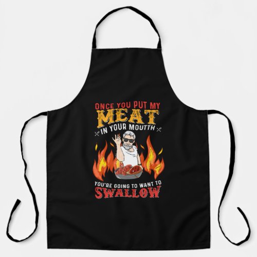 Swallow Meat BBQ Man Apron