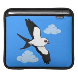 Swallow-tailed Kite in flight iPad Sleeve
