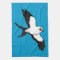 Swallow-tailed Kite in flight Towel