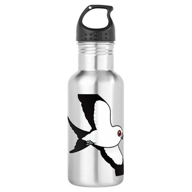 Swallow-tailed Kite in flight Water Bottle (Front)