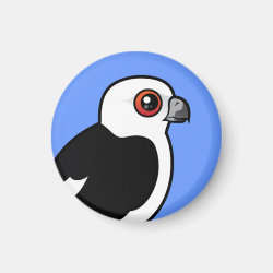 Swallow-tailed Kite perched Round Magnet