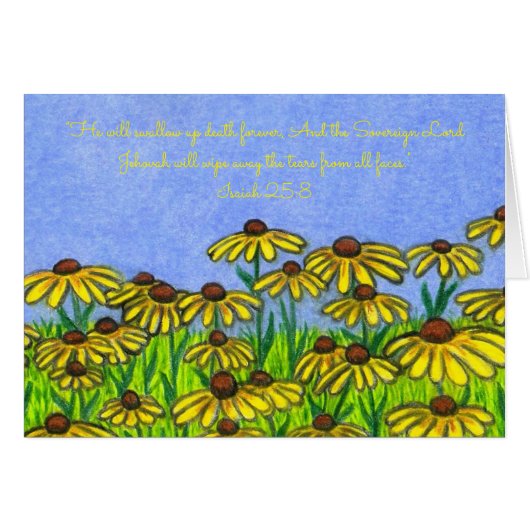 Swallow up Death Scripture Cards (Front Horizontal)