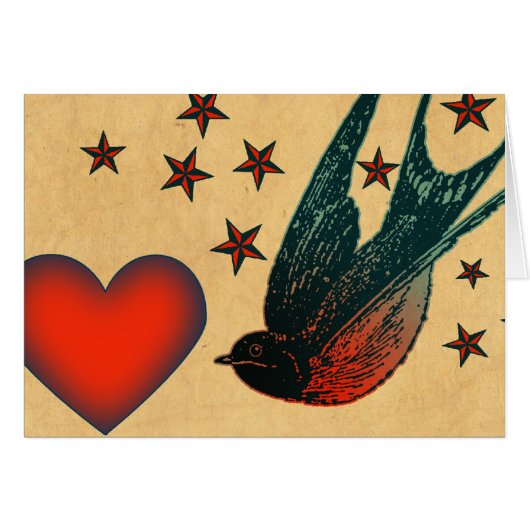 Swallows and Stars (Front Horizontal)