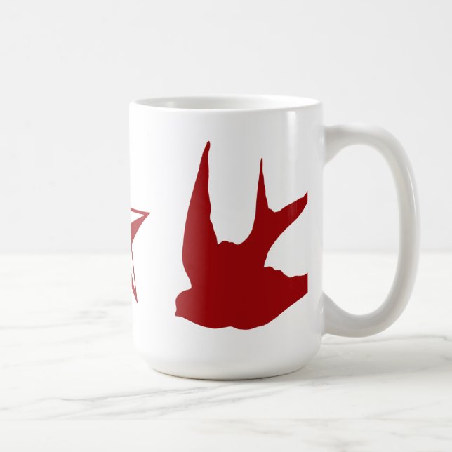 Swallows & Stars Mug (Right)