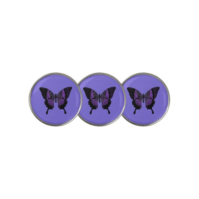 Swallowtail Butterflies Golf Ball Marker (3 Up)