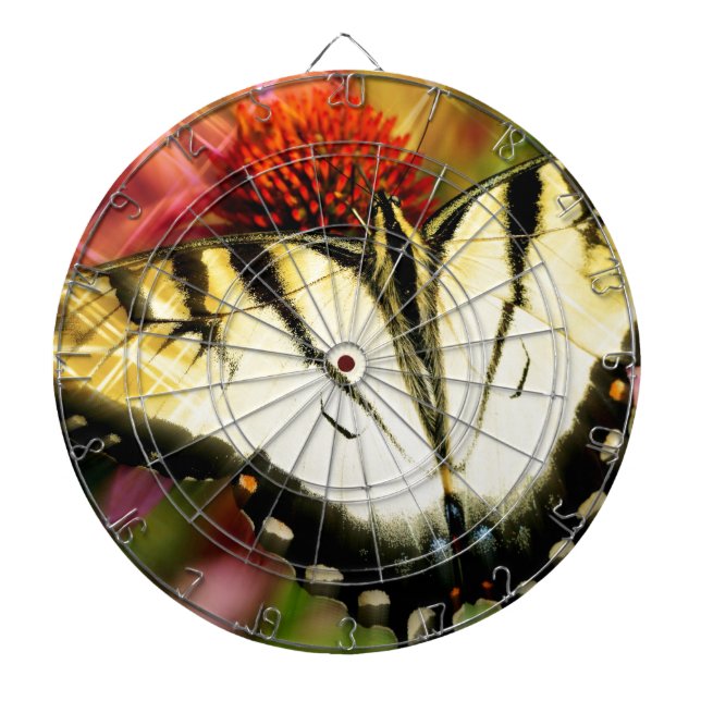 Swallowtail Butterfly Dart Board (Front)