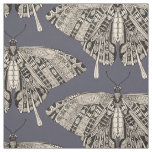 swallowtail butterfly dusk black fabric