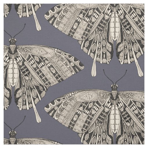 swallowtail butterfly dusk black fabric