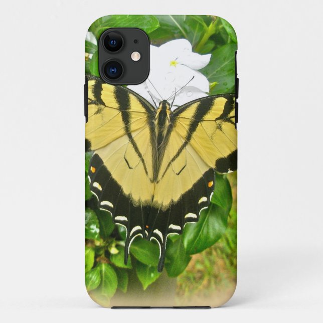 Swallowtail Butterfly - Flowers Case-Mate iPhone Case (Back)