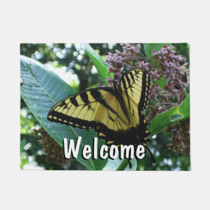 Swallowtail Butterfly I on Milkweed at Shenandoah Doormat