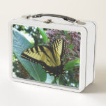 Swallowtail Butterfly I on Milkweed at Shenandoah Metal Lunch Box