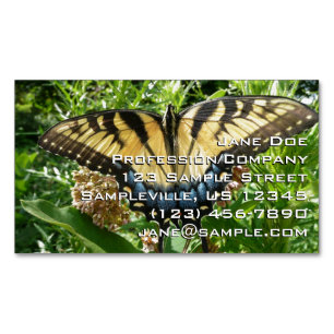 Swallowtail Butterfly II at Shenandoah Business Card Magnet