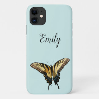 Swallowtail Butterfly III Beautiful Colorful Photo iPhone 11 Case