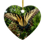 Swallowtail Butterfly III Beautiful Colorful Photo Ceramic Ornament