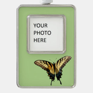 Swallowtail Butterfly III Beautiful Colorful Photo Christmas Ornament
