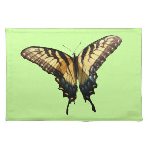 Swallowtail Butterfly III Beautiful Colorful Photo Cloth Placemat