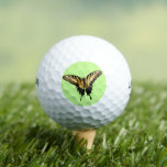 Swallowtail Butterfly III Beautiful Colorful Photo Golf Balls