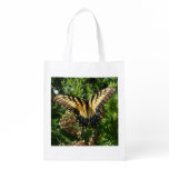 Swallowtail Butterfly III Beautiful Colorful Photo Grocery Bag