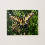 Swallowtail Butterfly III Beautiful Colorful Photo Jigsaw Puzzle