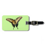 Swallowtail Butterfly III Beautiful Colorful Photo Luggage Tag