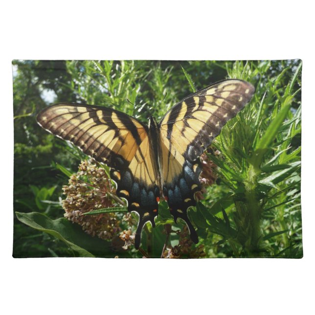 Swallowtail Butterfly III Beautiful Colorful Photo Placemat (Front)