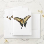 Swallowtail Butterfly III Beautiful Colorful Photo Pocket Folder