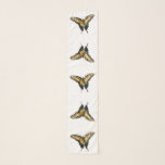 Swallowtail Butterfly III Beautiful Colorful Photo Scarf